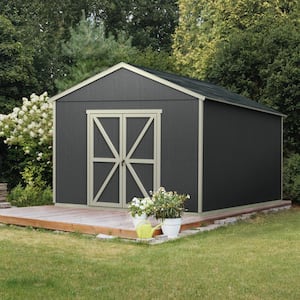 Do-it Yourself Rookwood 10 ft. x 10 ft. Outdoor Wood Storage Shed with Smartside and Floor system Included (100 sq. ft.)