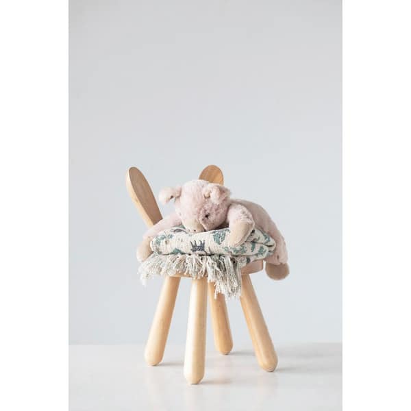 Storied Home Pink Plush Pig DF6020 - The Home Depot