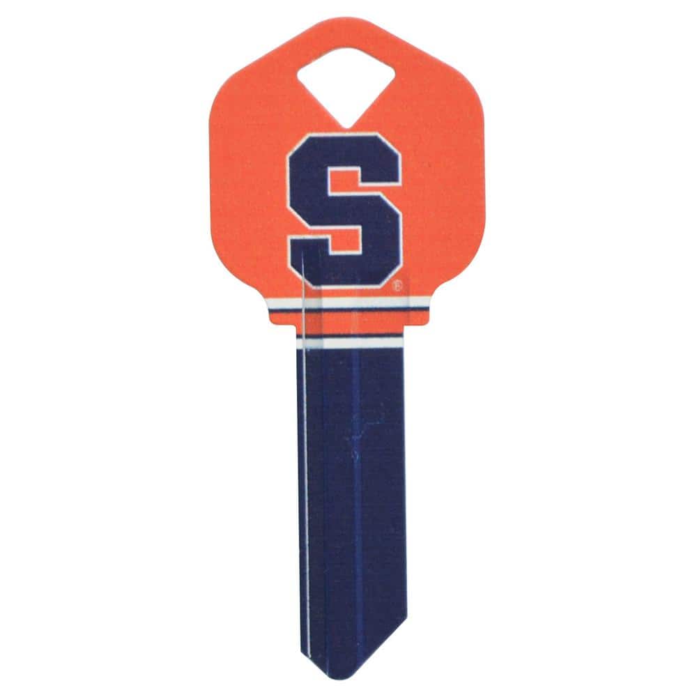 The Hillman Group #66 Syracuse Orange House Key 89238 - The Home Depot