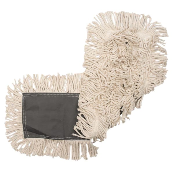 48 in. W x 5 in. D Disposable Dust Cotton Mop Refill