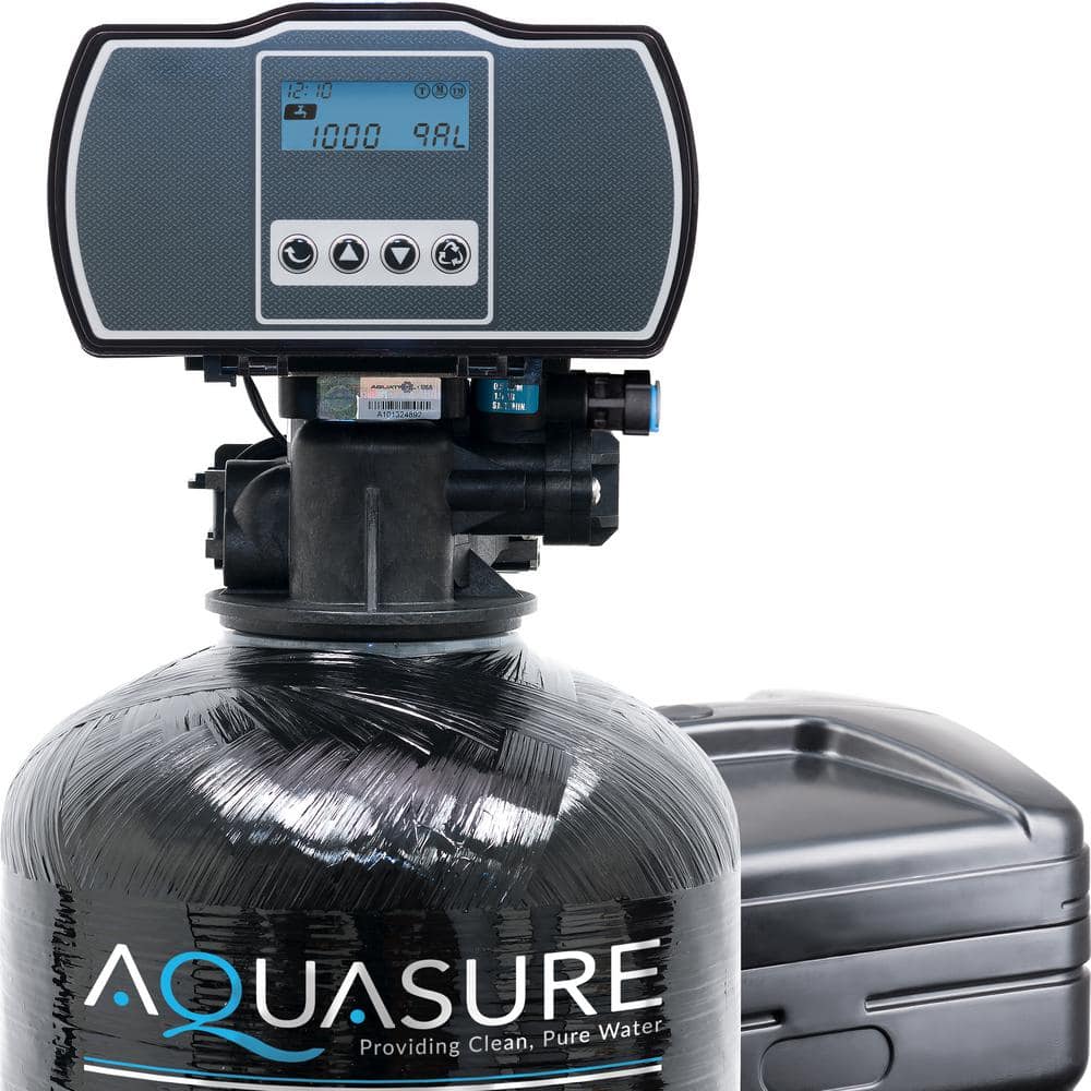 AQUASURE Harmony Series 48,000 Grain Digital Metered Water Softener  AS-HS48D - The Home Depot