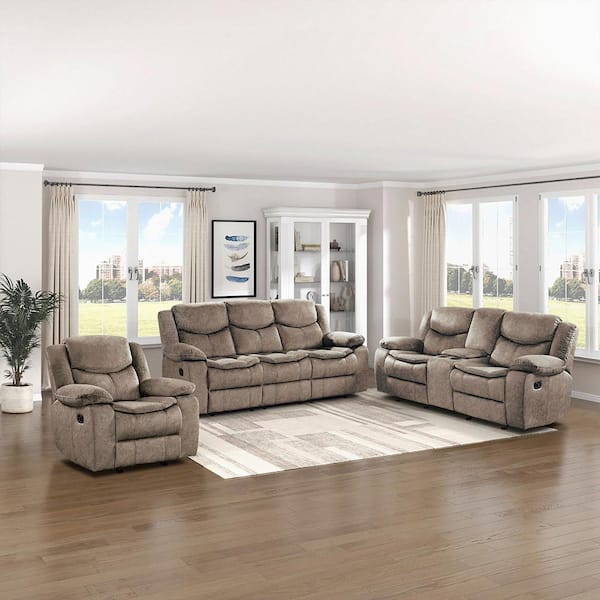 Lazzara Austin 87.5 in. W Pillow Top Arm Microfiber Rectangle