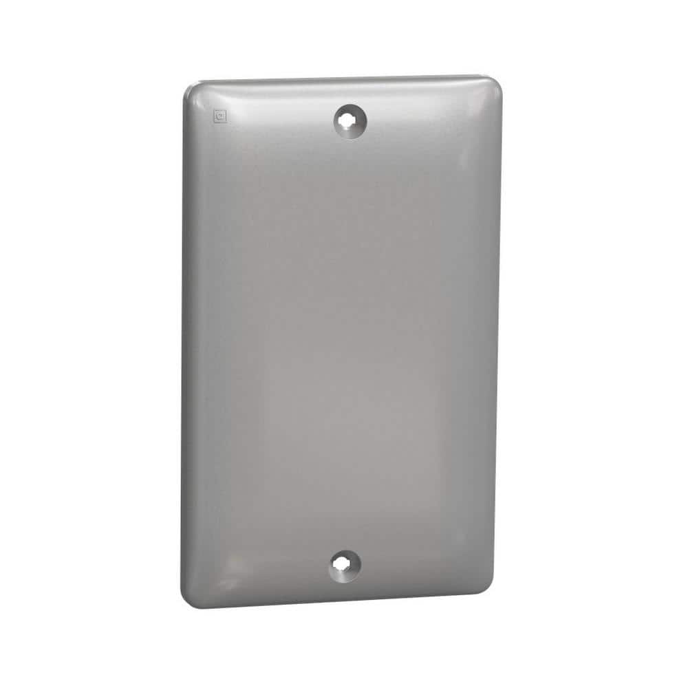 X Series 1-Gang Standard Size Blank Wall Plate Outlet Cover Plate Matte Gray price history on PriceWatchPro
