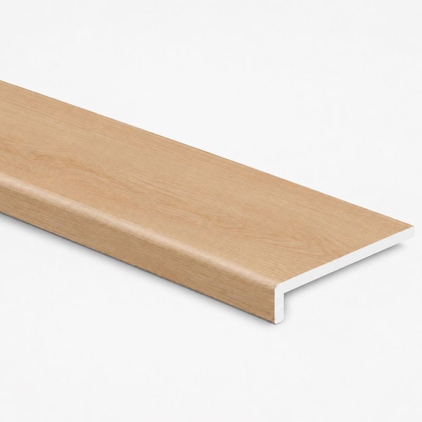 Flatbrook 4.5 mm T x 11.5 in. W x 47 in. L Luxury Vinyl Eased Edge Stair Tread and Riser (2-Pieces/Case)