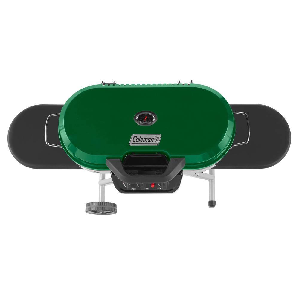 Coleman Green Portable Propane Gas Grill with Stand