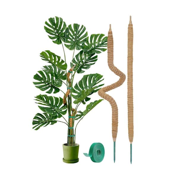 Unbranded 28" Bendable Moss Pole, Plant Support Stakes for Indoor Climbing  Houseplants, 2 Pack YX929-04