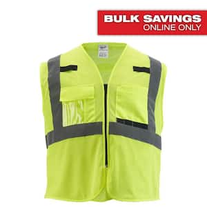 Milwaukee 4X-Large/5X-Large Yellow Class 2-High Visibility Safety