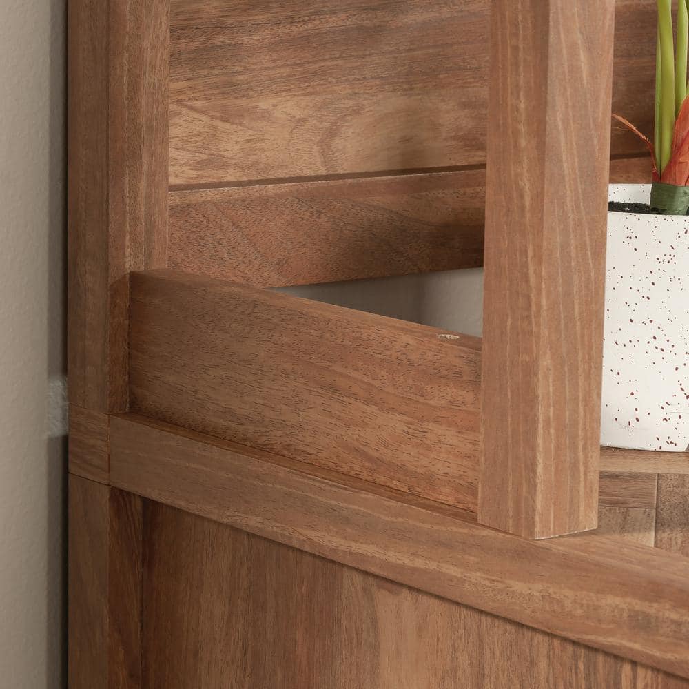 66" Sindoori Mango MDF Laminate Desktop Hutch with 4 Doors