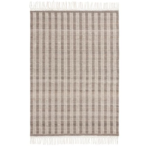Unbranded Everett Ivory/Taupe 8 ft. x 10 ft. Area Rug