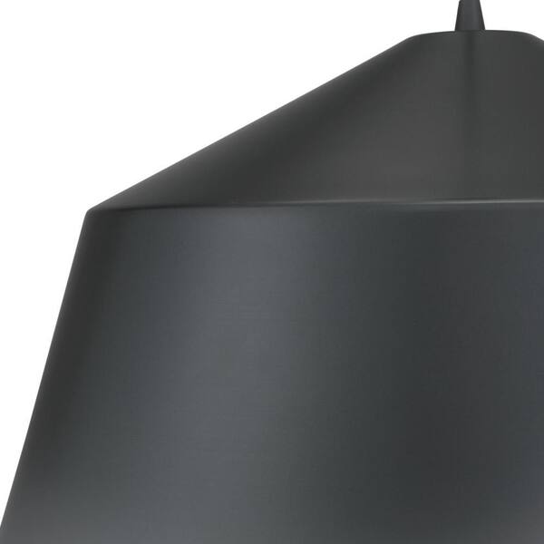Westinghouse 1-Light Matte Brushed Gun Metal Pendant 6372900