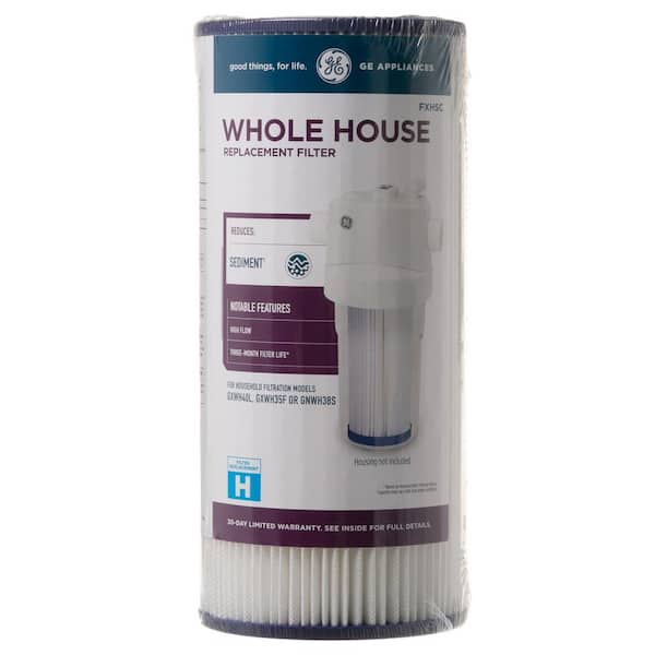 GE Universal Whole House Replacement Water Filter Cartridge FXHSC - The Home  Depot