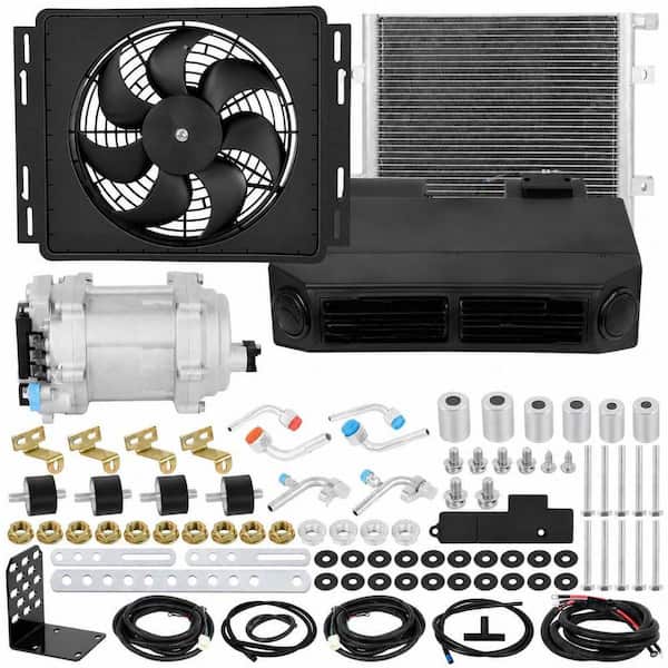 Universal Under Dash Electric Air Conditioner Heating Cooling 12V DC 10000 BTU A/C Heater Kit for Car RV Truck