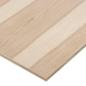 3/4 in. x 2 ft. x 2 ft. PureBond Hickory Plywood Project Panel (Free Custom Cut Available)