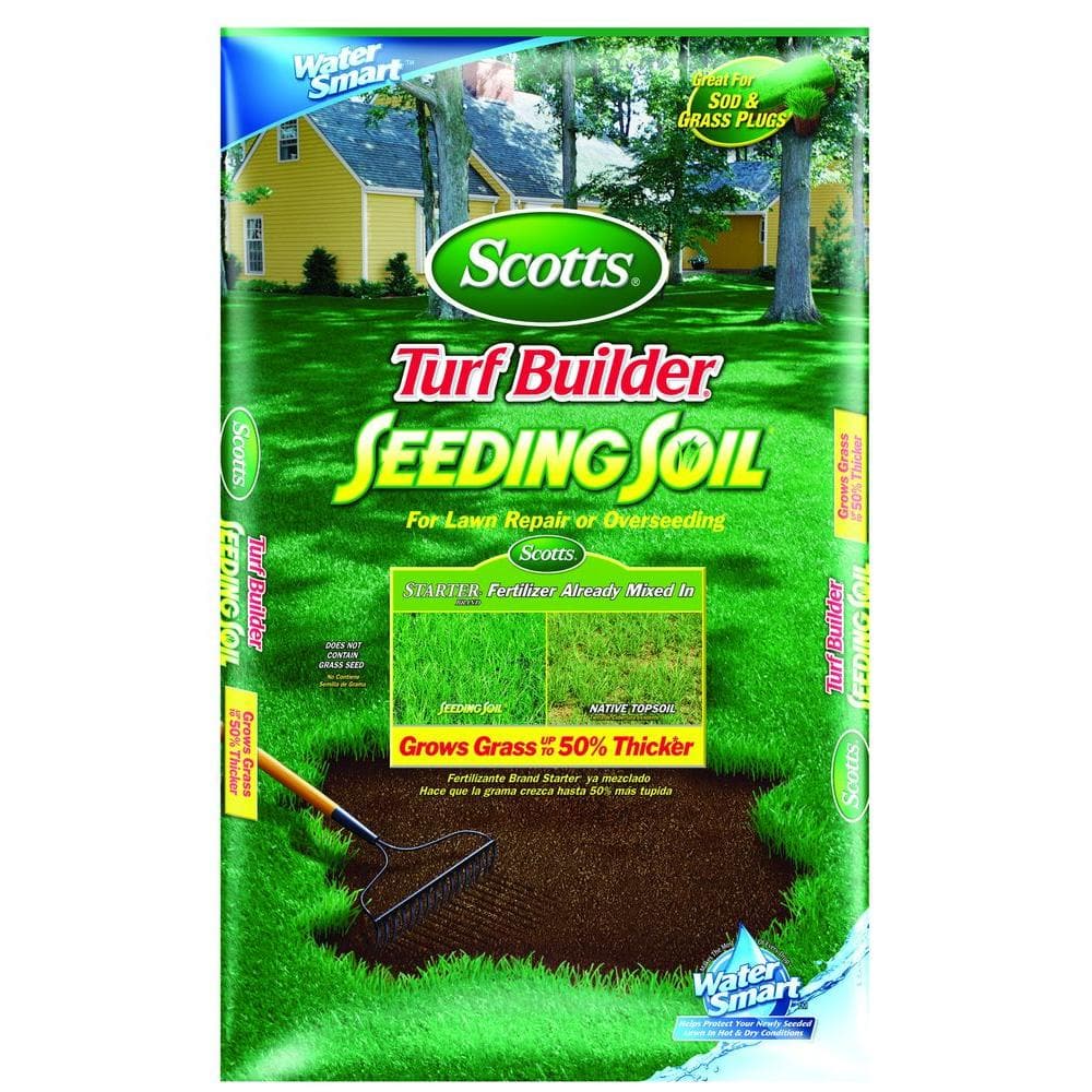 Scotts 1.5 cu. ft. Turf Builder Seeding Soil 79459750 - The Home Depot