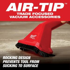 AIR-TIP 1-1/4 in. - 2-1/2 in. Rocking Utility Nozzle Attachment With Brushes For Wet/Dry Shop Vacuums (1-Piece)