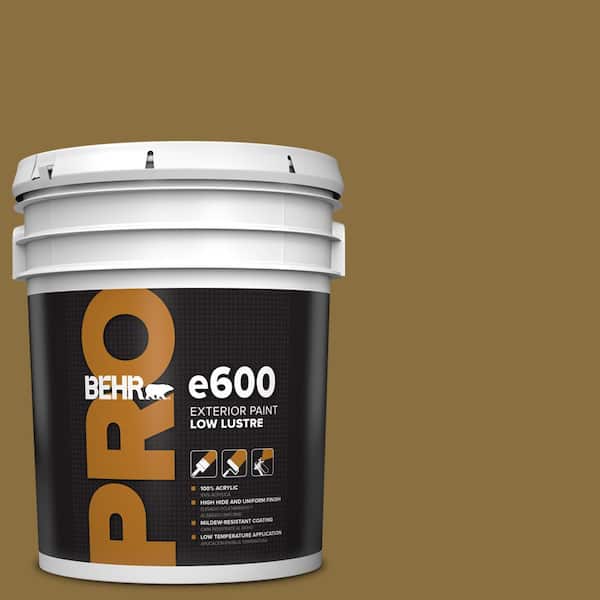 5 Gal. #S310-7A Vintage Brass Low Luster Exterior Paint