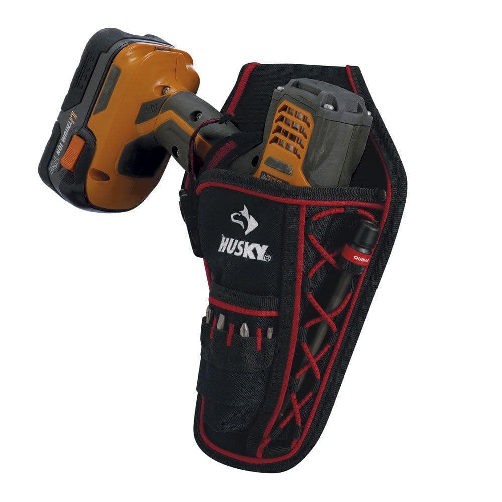 Manボードセット　クリスプ　ホームパイ Husky 2-Pocket Drill Holster 82269N09 - The Home Depot