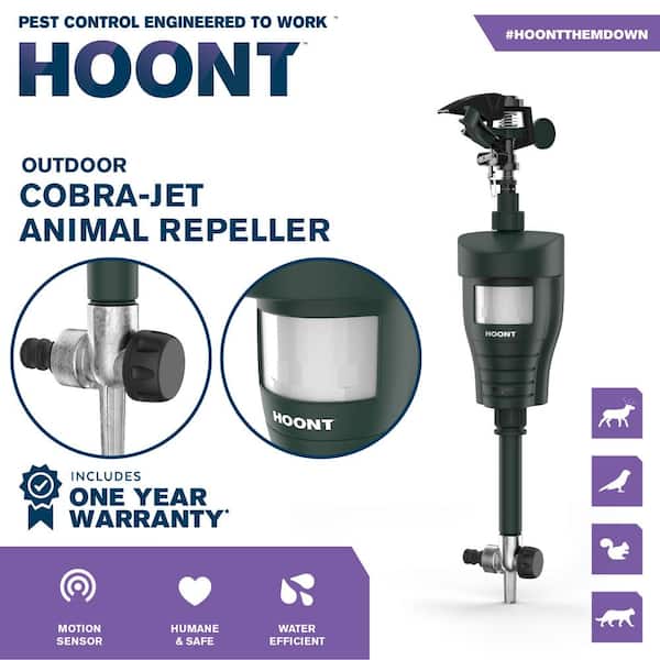 HOONT Cobra Yard and Garden Motion Activated Water Blaster - Animal Rodent  Repeller CY- H935 - The Home Depot