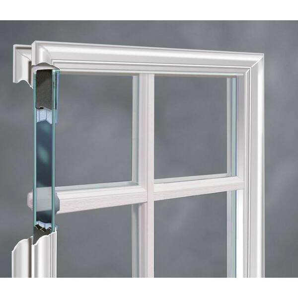 JELD-WEN 30 in. x 80 in. Left-Hand/Outswing 6-Lite Clear Glass Red