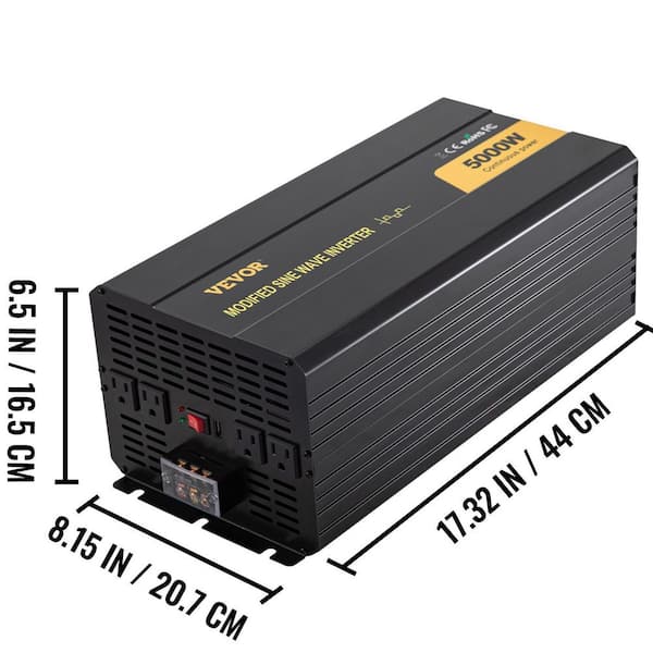 ZH-VBC Inverter 7000 W , voltage converter 12 V/24 V to 220 V 230