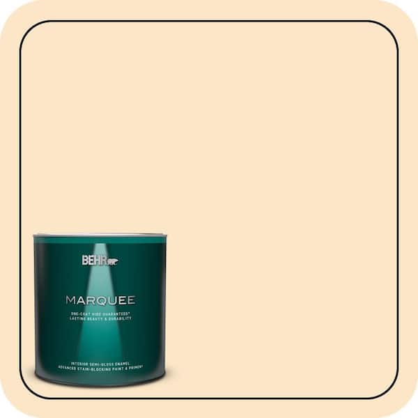 1 qt. #M260-2 Light Nougat Semi-Gloss Enamel Interior Paint & Primer
