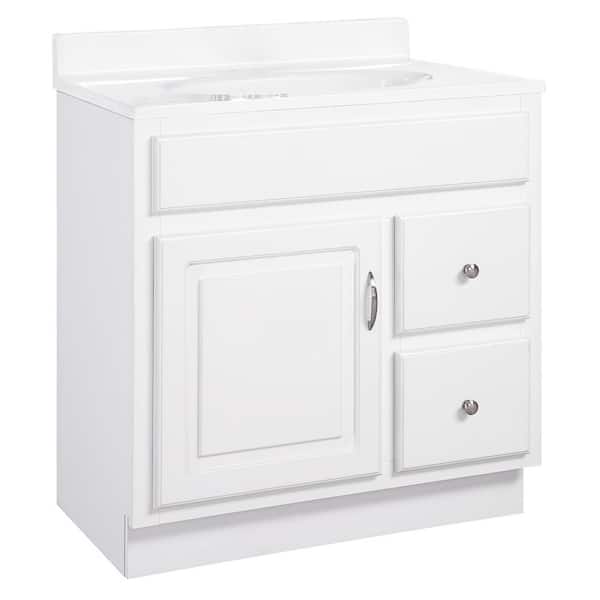 Concord RTA 72 in. W x 21 in. D Bath Vanity Cabinet Only in White Gloss Concord RTA 72 in. W x 21 in. D Bath Vanity Cabinet Only in White Gloss