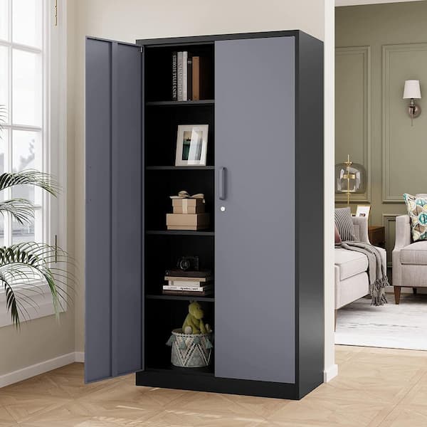 Large Cabinet for storage in Oldie Turquoise – Rustics for Less