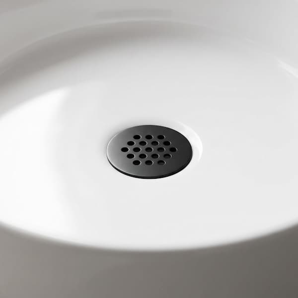 Vessel Bathroom Sink Drain in Matte Black