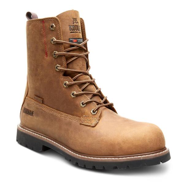 8 inch soft toe work boots