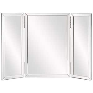 Medium Rectangle Mirrored Beveled Glass Contemporary Mirror (21 in. H x 31 in. W)