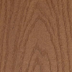 Select 1 in. x 5-1/2 in. x 16 ft. Saddle Grooved Edge Capped Composite Decking Board