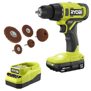 RYOBI ONE+ 18V Cordless 1/2 in. Drill/Driver Kit with 1.5 Ah