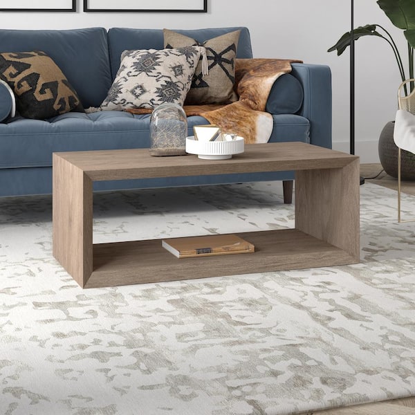 Grey and oak coffee table hotsell