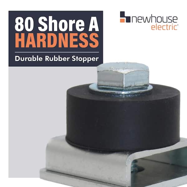 BIAXJUNY Heavy Duty Steel Trolley Roller Wheels Limit Trolley Assembly Positioning For Unistrut Strut Channel With 1-5/8" Wide And All 1-5/8" Or Taller Strut Channel (2Pack