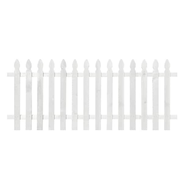 ProWood 3-1/2 ft. x 8 ft. Cedar Spaced French Gothic Primed Fence Panel