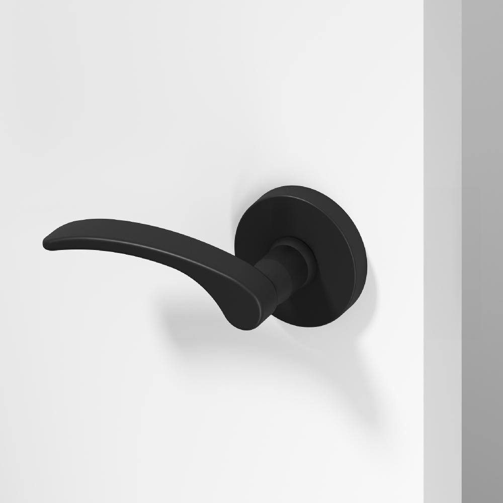 Brook Metal Matte Black Dummy Door Handle with Round Rosette price history on PriceWatchPro