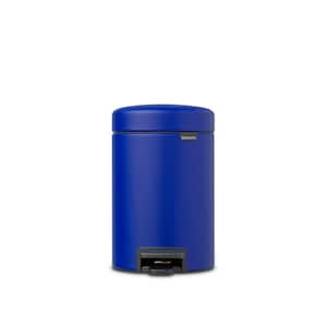 NewIcon 0.8 Gal. (3 l) Mineral Powerful Blue Step-On Trash Can