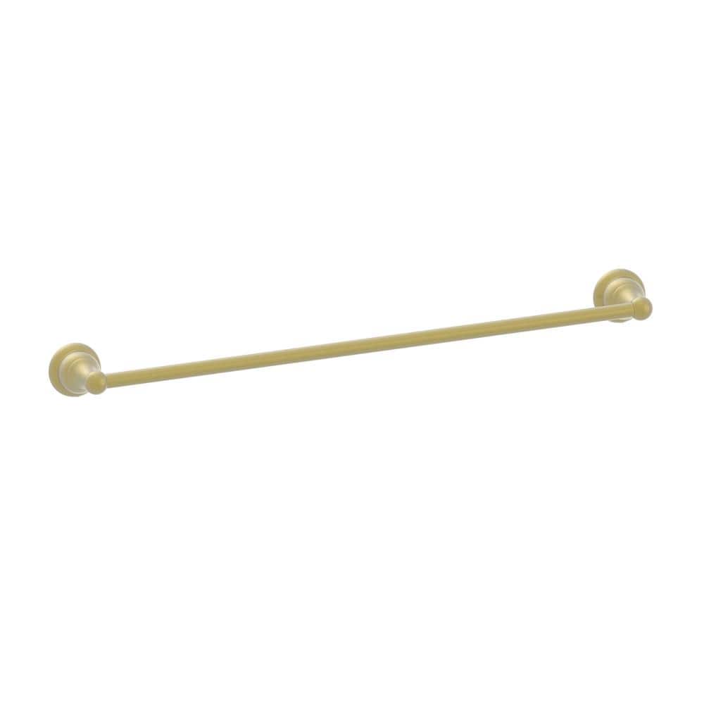 Ivie 24 inch Bathroom Wall Mounted Towel Bar in Matte Gold Finish price history on PriceWatchPro