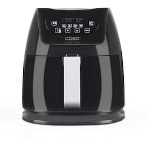 3.2 qt. Black Air Fryer with Barbecue Accessories