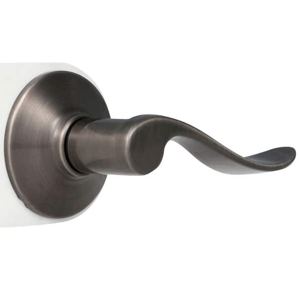 Schlage Accent Aged Bronze Passage Hall and Closet Door Handle F10 V ACC  716 - The Home Depot