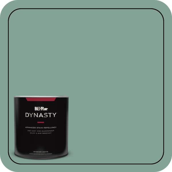 BEHR DYNASTY 1 qt. #470F-4 Aspen Aura Matte Interior Stain-Blocking Paint & Primer