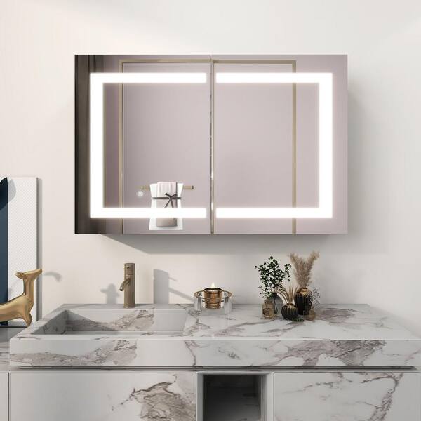 Flynama 36 in. W x 24 in. H Hanging or Surface-Mount Rectangular 