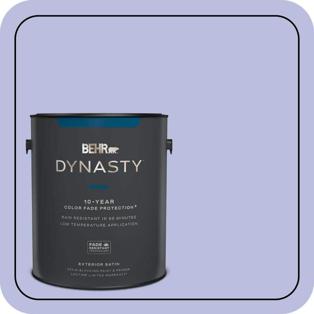 1 gal. #620A-3 Rhapsody Lilac Satin Enamel Exterior Stain-Blocking Paint & Primer price history on PriceWatchPro