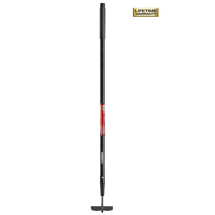 Husky 51 in. Fiberglass Handle Garden Hoe