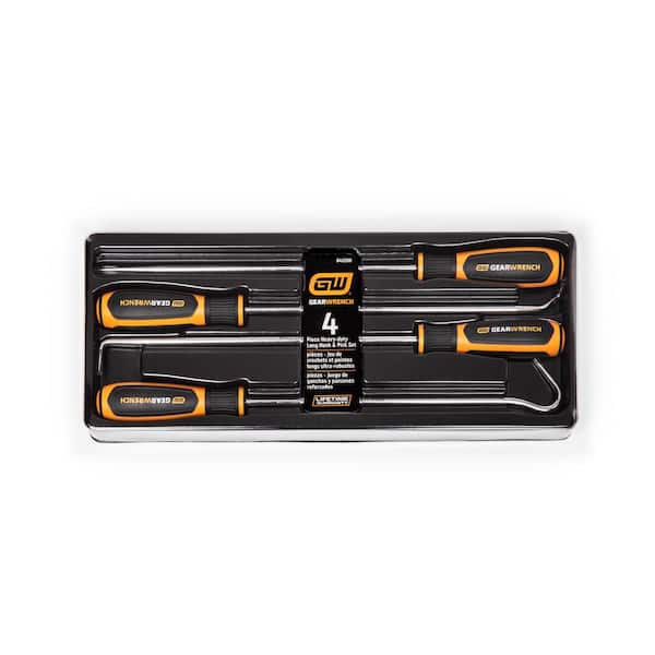 GEARWRENCH Heavy-Duty 14 in. Long Hook & Pick Variety Set (4-Piece) 84020H  - The Home Depot