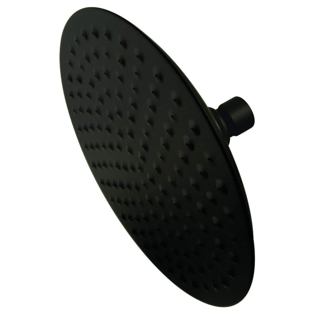 1-Spray 7.8 in. Single Wall Mount Fixed Rain Shower Head in Matte Black price history on PriceWatchPro