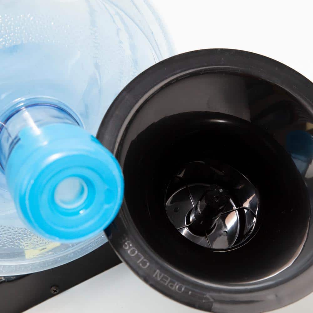 Compact Stainless Steel Dual Tap Countertop Water Dispenser