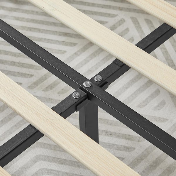 Regulusページ VECELO Upholstered Bed with Adjustable Headboard, No Box