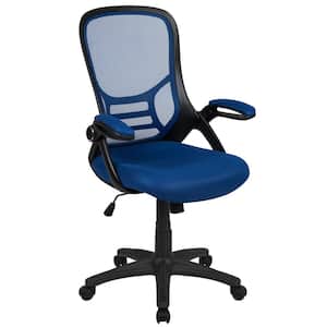 Mesh Swivel Ergonomic Office Chair in Blue