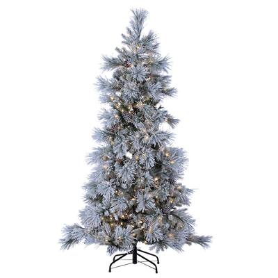 Sterling 6 ft. H Fiber Optic Color-Changing Tree 6522--60M